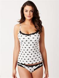 Violet Budd in lingerie