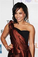 Zoe Kravitz at the Beware the Gonzo premiere