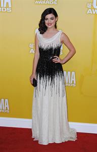 Lucy Hale at the 46th annual CMA awards