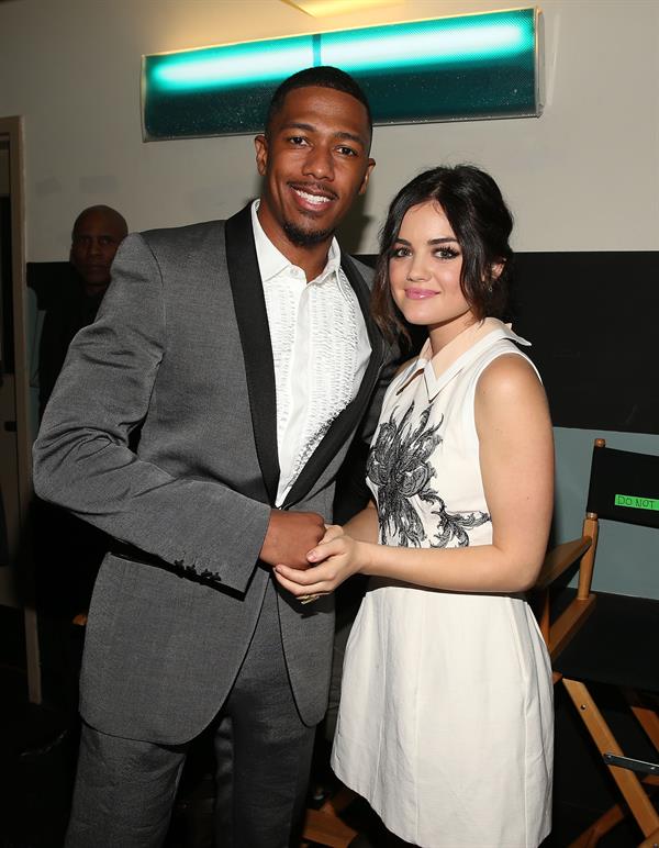 Lucy Hale TeenNick HALO awards in Hollywood 11/17/12 