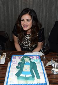 Lucy Hale NYLON celebrates Dec/Jan Cover Star Lucy Hale in Los Angeles 12/7/12 