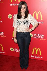 Lucy Hale at the McDonalds Hollywood Style Red Carpet Party