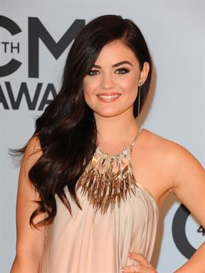 Lucy Hale at the 47th annual CMA Awards