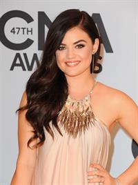 Lucy Hale at the 47th annual CMA Awards