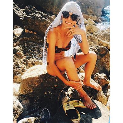 Sofia Sanchez de Betak in a bikini