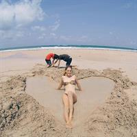 Sofia Sanchez de Betak in a bikini