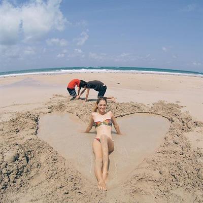 Sofia Sanchez de Betak in a bikini