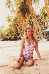 Natasha Oakley in a bikini