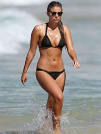 Natasha Oakley in a bikini