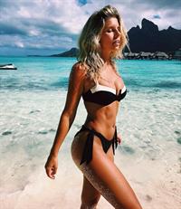 Natasha Oakley in a bikini