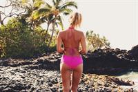 Natasha Oakley in a bikini