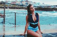 Natasha Oakley in a bikini