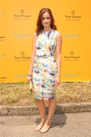 Alexis Bledel at the 2010 Veuve Clicquot Manhatten Polo Classic on June 27, 2010