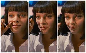 Uma Thurman in Pulp Fiction
