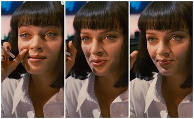 Uma Thurman in Pulp Fiction