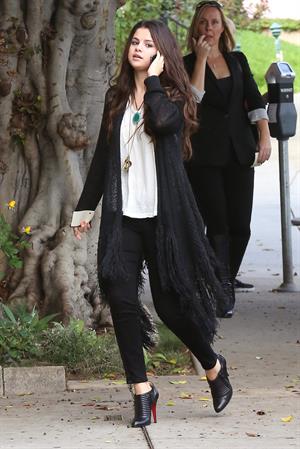 Selena Gomez West Hollywood December 13, 2012 