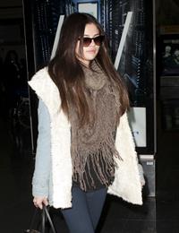 Selena Gomez At JFK airport in New York 18th January 2013 