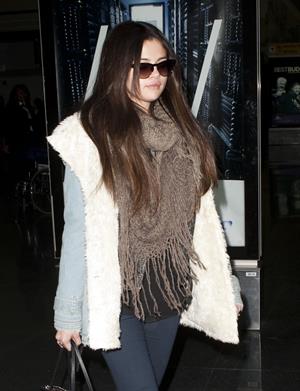 Selena Gomez At JFK airport in New York 18th January 2013 