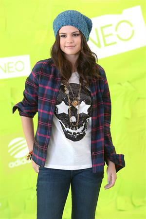 Selena Gomez Adidas NEO news conference in Los Angeles 11/20/12 