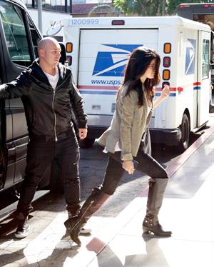 Selena Gomez leaving the ER in Los Angeles November 19, 2012 