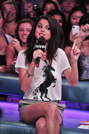 Selena Gomez visits New Music Live, August 24, 2011 