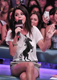 Selena Gomez visits New Music Live, August 24, 2011 