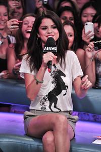Selena Gomez visits New Music Live, August 24, 2011 