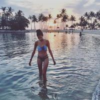 Ariela Oliveira in a bikini