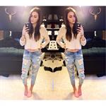 Anna Wolf taking a selfie