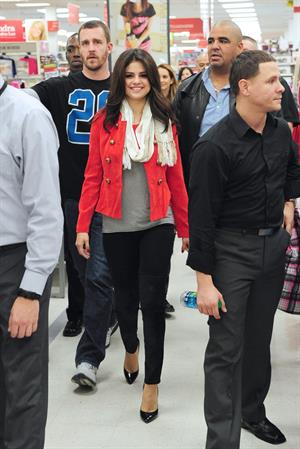 Selena Gomez At K-Mart November 12, 2012