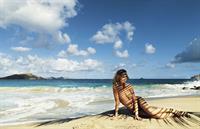 Toni Garrn in a bikini