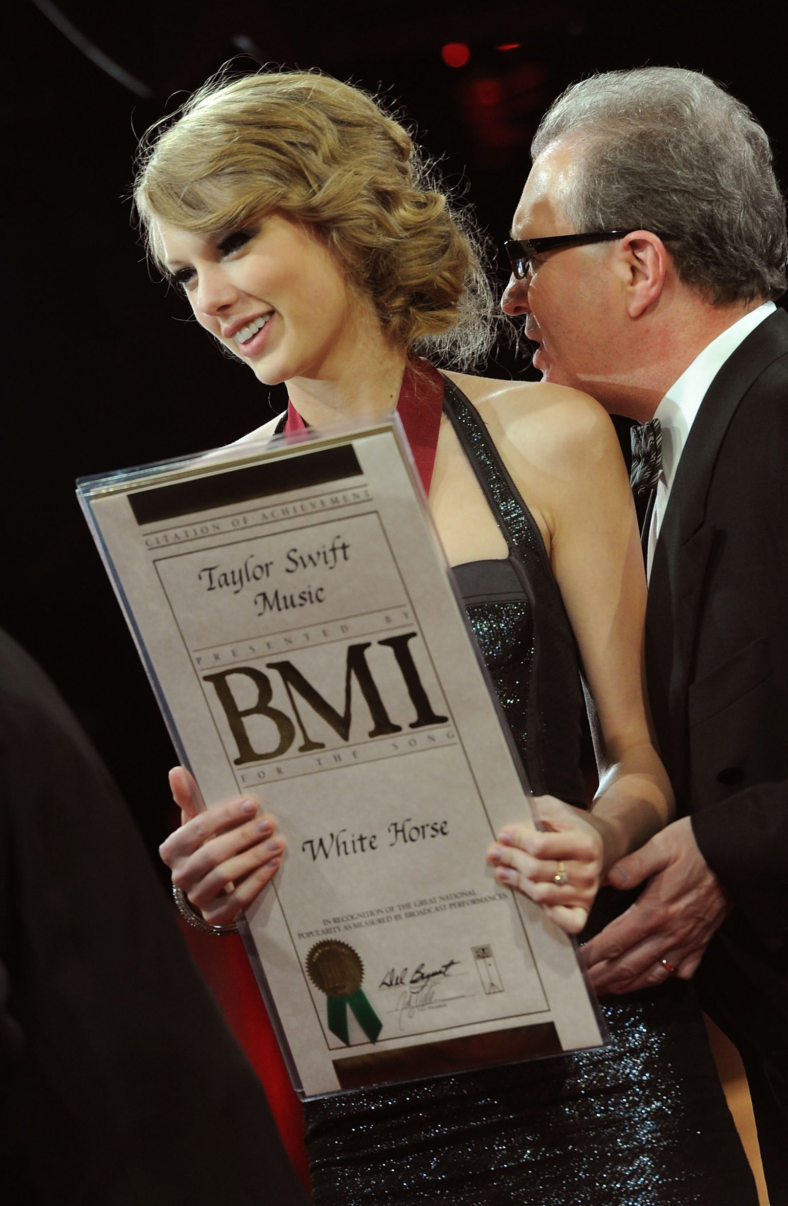 Taylor Swift at the 58th annual BMI Country Music Awards November 09, 2010 