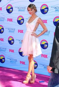 Taylor Swift at the 2012 Teen Choice Awards in Universal City July 22, 2012 