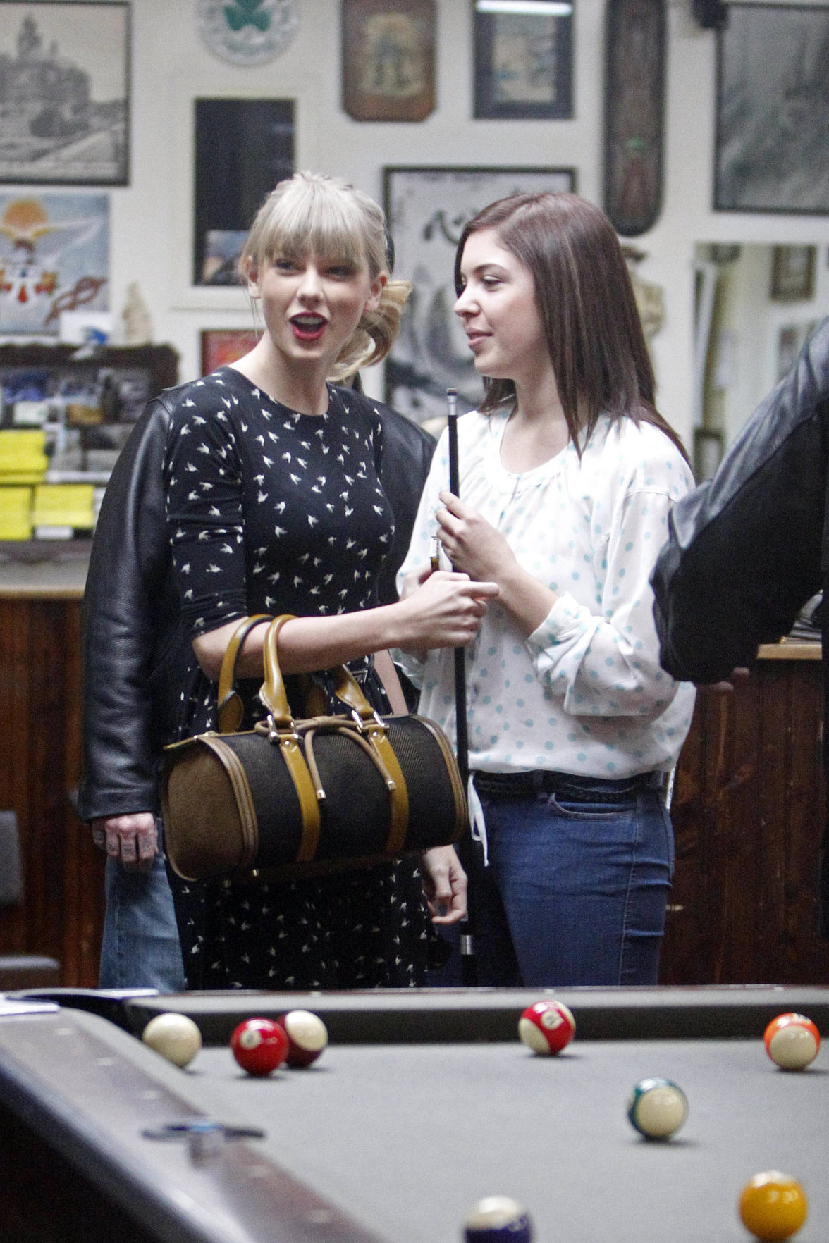 Taylor Swift - at Shamrock Tattoo 12/18/12  