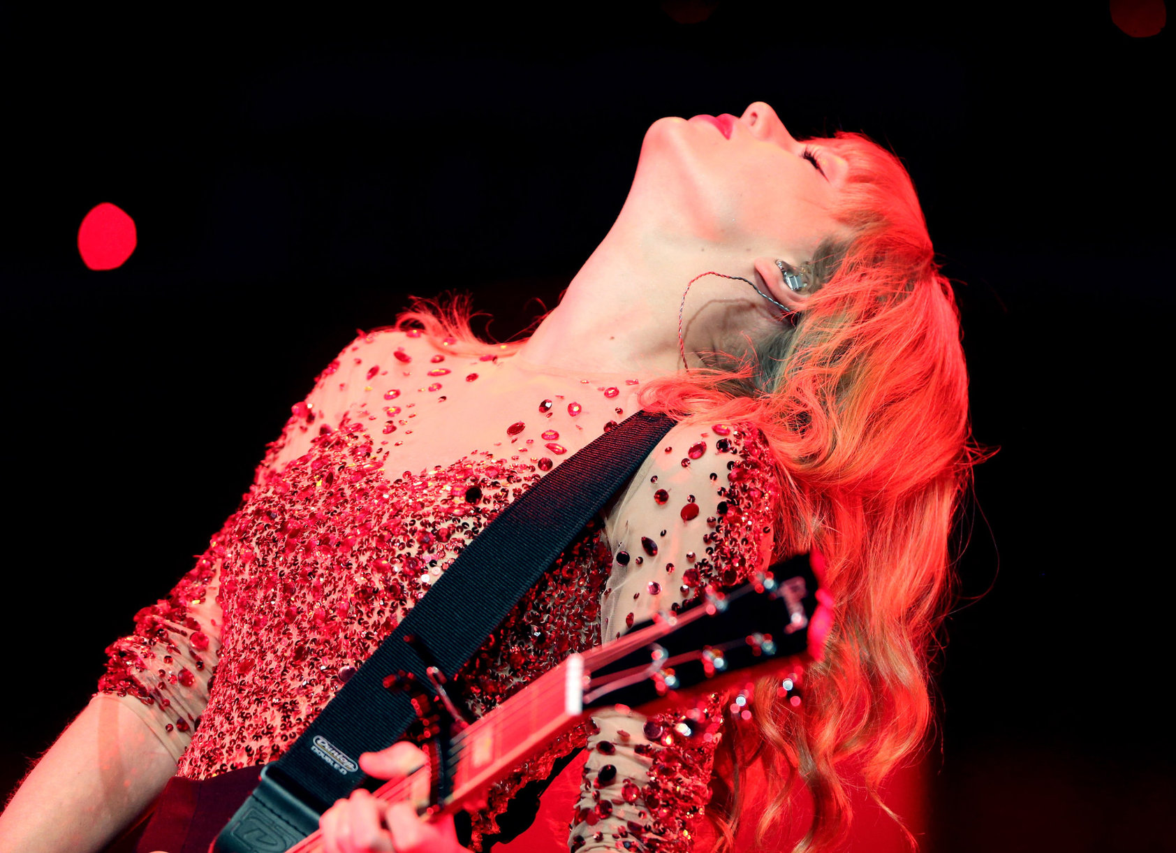 Taylor Swift Pictures Taylor Swift on stage at the KIIS FM 2012 Jingle Ball concert at Nokia Theatre in Los Angeles - December 1, 2012