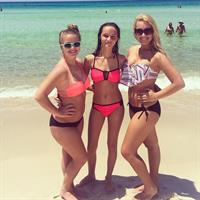 Mariah Alexis Vest in a bikini