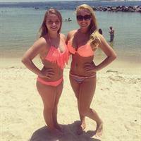 Mariah Alexis Vest in a bikini