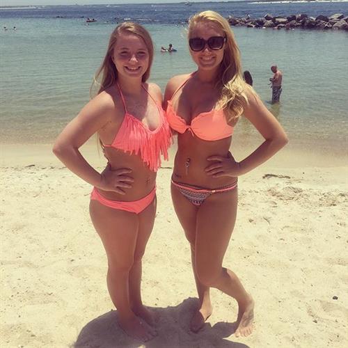 Mariah Alexis Vest in a bikini