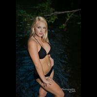 Mariah Alexis Vest in a bikini