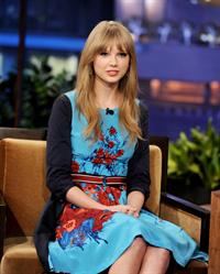 Taylor Swift the Tonight Show with Jay Leno February 20, 2012 