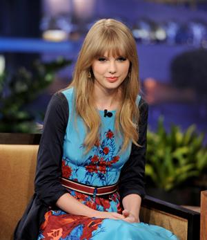 Taylor Swift the Tonight Show with Jay Leno February 20, 2012 