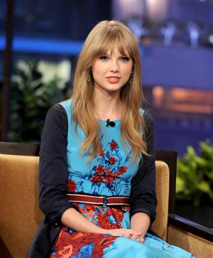 Taylor Swift the Tonight Show with Jay Leno February 20, 2012 