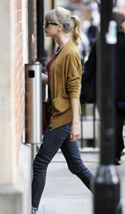 Taylor Swift out and about in London October 4, 2012 