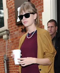 Taylor Swift out and about in London October 4, 2012 
