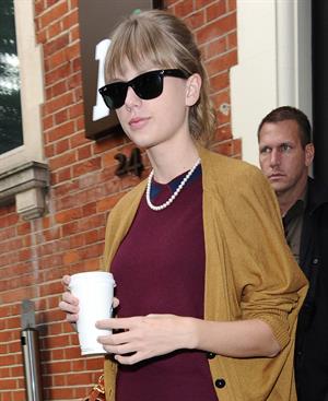 Taylor Swift out and about in London October 4, 2012 