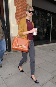 Taylor Swift out and about in London October 4, 2012 