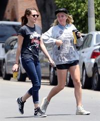 Kristen Stewart out in Los Feliz 6/7/13 