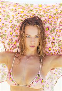 Hannah Ferguson in a bikini