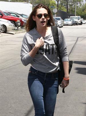 Kristen Stewart walking in Los Angeles - June 13, 2013 