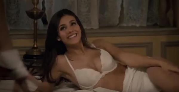 Victoria Justice in lingerie